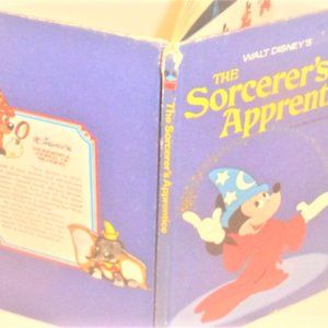 1973 Walt Disney's SORCERER'S APPRENTICE  Disney's Wonderful World of Reading